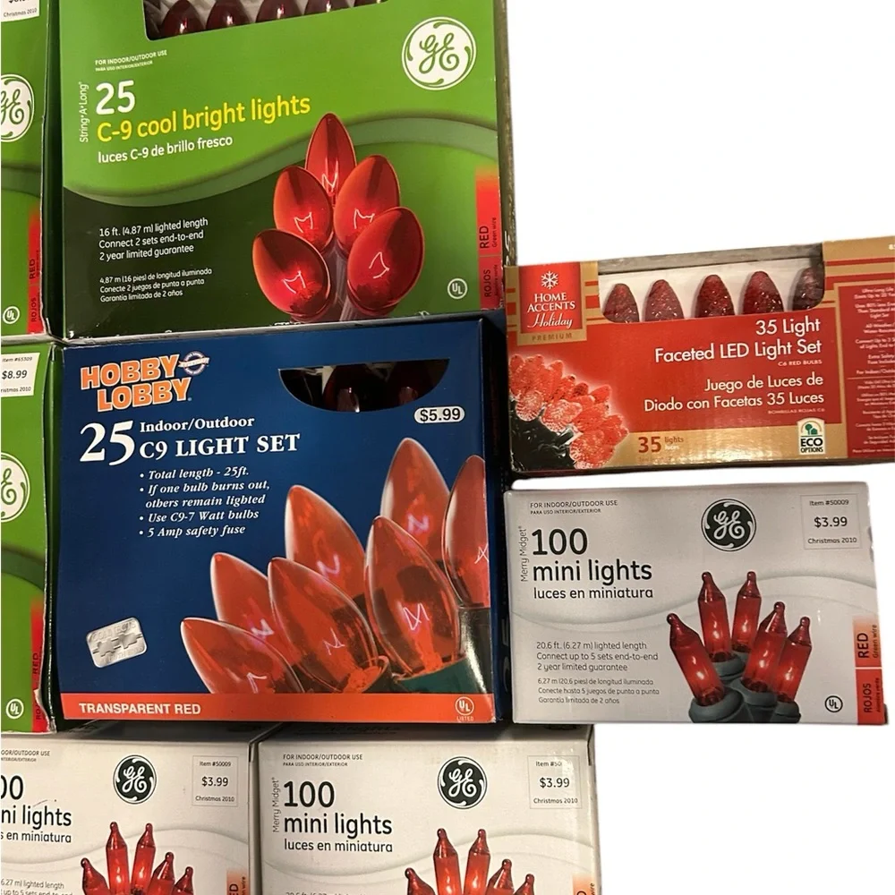 Christmas Lights (11 boxes total)